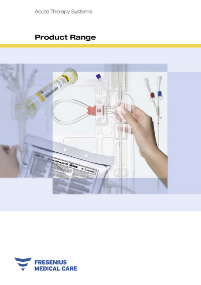 Acute Dialysis Product Range