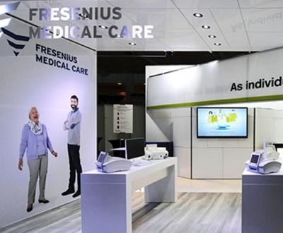 Fresenius Medical Care ISPD 2014 exhibition booth